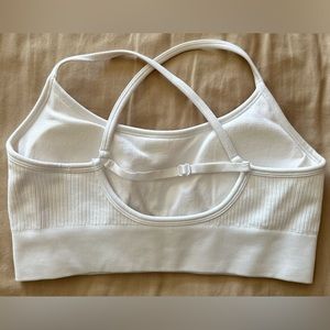 OFFLINE Aerie Ribbed Seamless Strappy Back Sports Bra